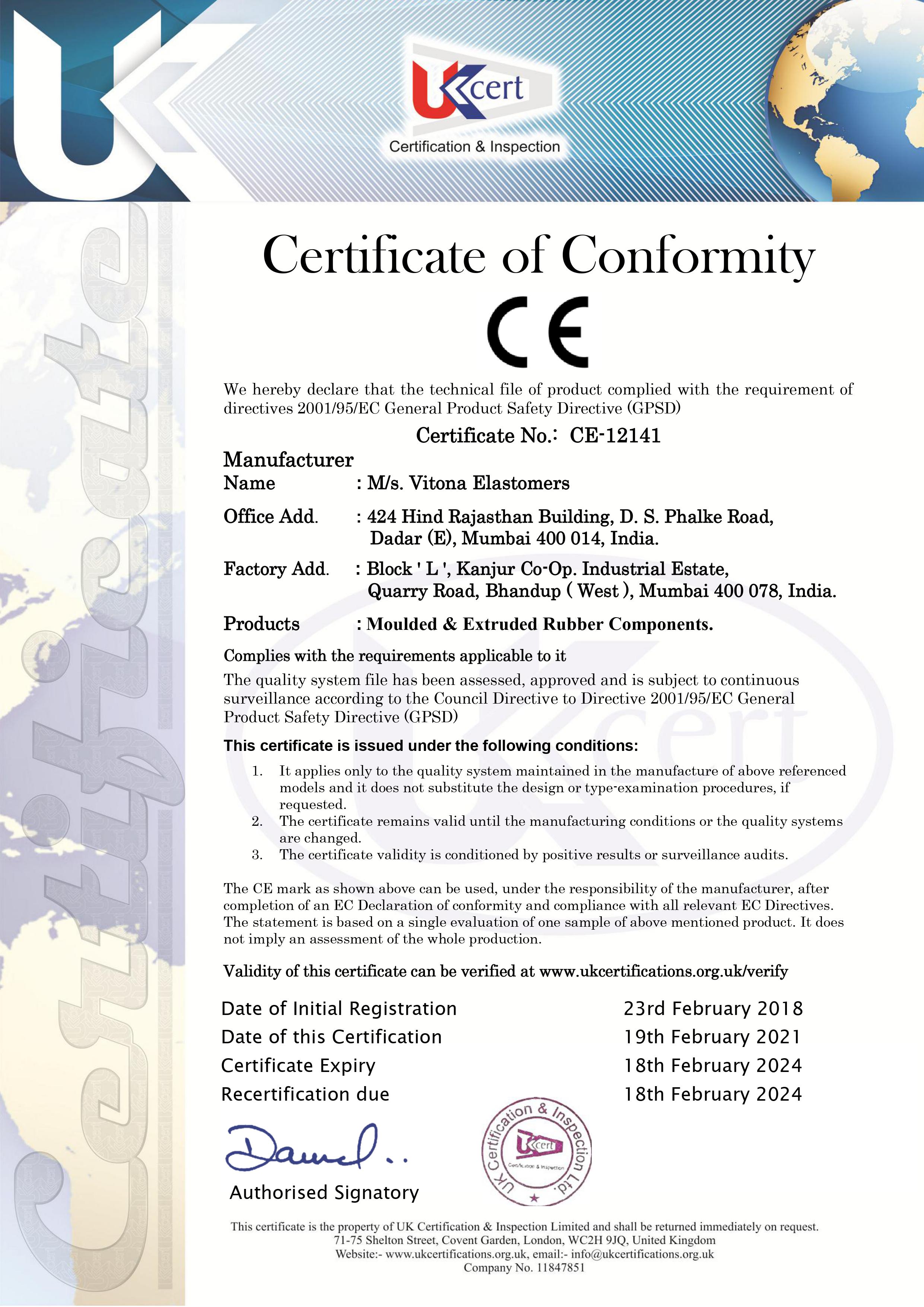 CE Certification